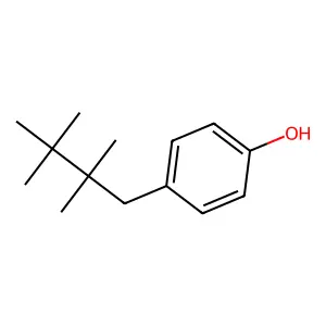 Phenol, 4-(2,2,3,3-tetramethylbutyl)- structure