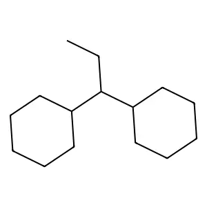 1,1-Dicyclohexylpropane structure