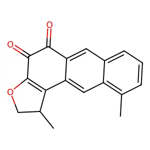 1,10-dimethyl-1,2-dihydronaphtho[2,3-e][1]benzofuran-4,5-dione structure