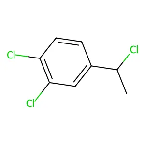 1,2-Dichloro-4-(1-chloroethyl)benzene structure
