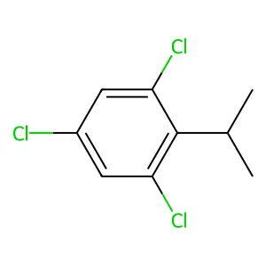 1,3,5-Trichloro-2-(1-methylethyl)benzene structure