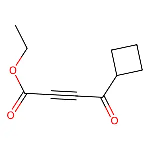 Ethyl 4-cyclobutyl-4-oxo-2-butanoate structure
