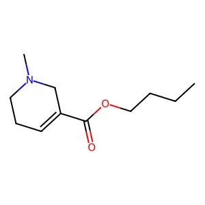 butyl 1-methyl-3,6-dihydro-2H-pyridine-5-carboxylate structure