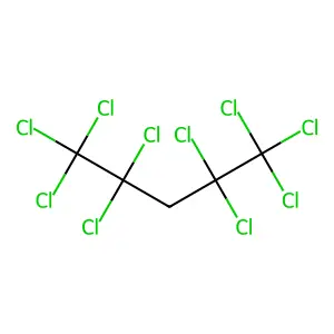 1,1,1,2,2,4,4,5,5,5-Decachloropentane structure