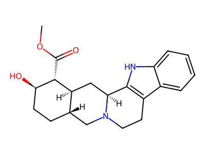 Yohimbine structure