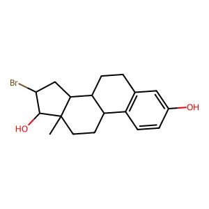 Compound C18H23BrO2 structure