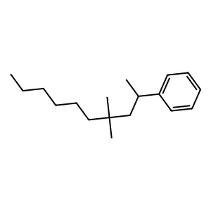 (1,3,3-Trimethylnonyl)benzene structure