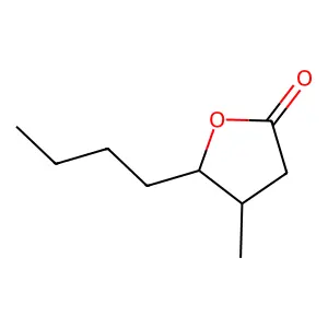 cis-Whiskey lactone structure