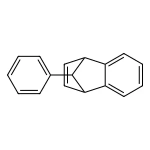 11-phenyltricyclo[6.2.1.02,7]undeca-2,4,6,9-tetraene structure