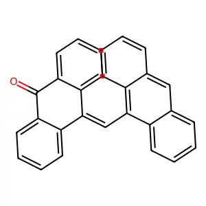 10-(anthracen-9-ylmethylidene)anthracen-9-one structure