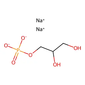 SODIUM GLYCEROPHOSPHATE structure