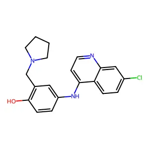 Amopyroquine structure