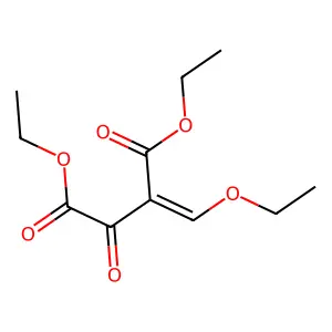 Diethyl 2-(ethoxymethylidene)-3-oxobutanedioate structure