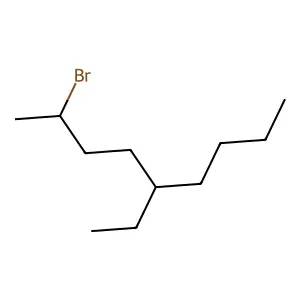 2-BROMO-5-ETHYLNONANE structure