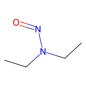 N-NITROSODIETHYLAMINE structure