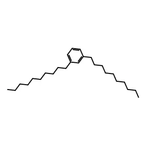 1,3-Didecylbenzene structure