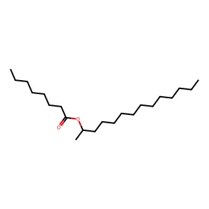 tetradecan-2-yl octanoate structure