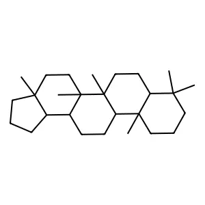 3a,5a,5b,8,8,11a-hexamethyl-1,2,3,4,5,6,7,7a,9,10,11,11b,12,13,13a,13b-hexadecahydrocyclopenta[a]chrysene structure