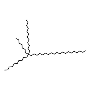 13-Decyl-13-heptyltritriacontane structure
