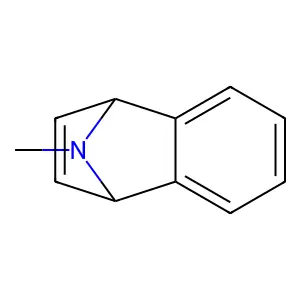 11-methyl-11-azatricyclo[6.2.1.02,7]undeca-2,4,6,9-tetraene structure