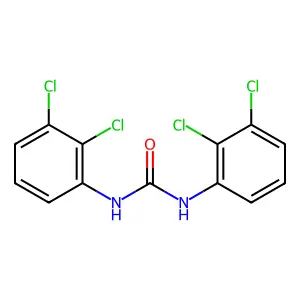 1,3-bis(2,3-dichlorophenyl)urea structure