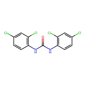 1,3-bis(2,4-dichlorophenyl)urea structure