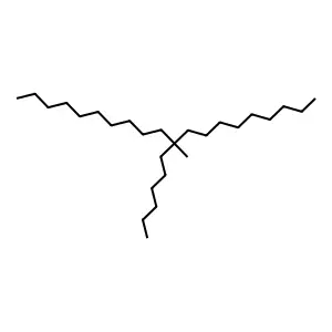 10-Hexyl-10-methylicosane structure