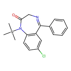 Compound C18H19ClN2OSi structure