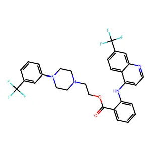Antrafenine structure