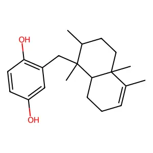 Avarol structure