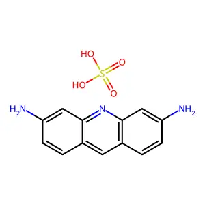 Proflavine sulfate structure