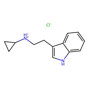 N-Cyclopropyltryptamine hydrochloride structure
