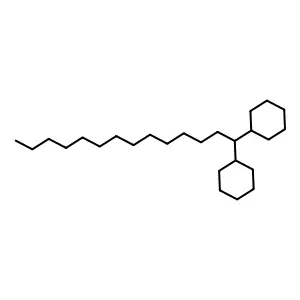 1,1-Dicyclohexyltetradecane structure