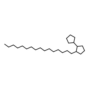 1,1'-Bicyclopentyl, 2-hexadecyl- structure