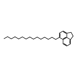 1,2-Dihydro-5-pentadecylacenaphthylene structure