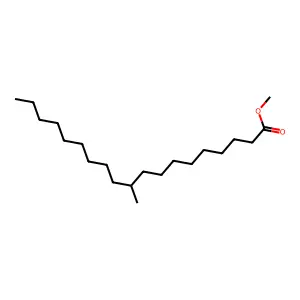 10-Methylnonadecanoic acid methyl ester structure