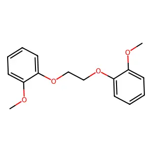 1,2-Bis(2-methoxyphenoxy)ethane structure