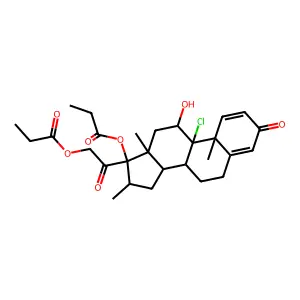 BECLOMETHASONE DIPROPIONATE structure