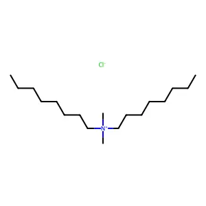 dimethyl(dioctyl)azanium chloride structure