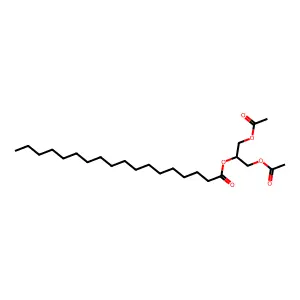 1,3-Diaceto-2-stearin structure