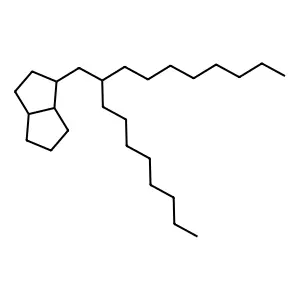 1-(2-Octyldecyl)octahydropentalene structure