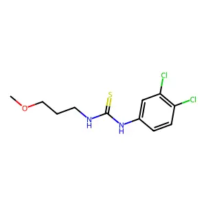 1-(3,4-dichlorophenyl)-3-(3-methoxypropyl)thiourea structure