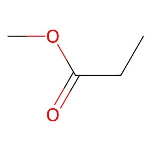 METHYL PROPIONATE structure