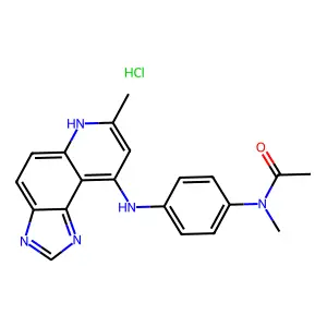 ACODAZOLE HYDROCHLORIDE structure