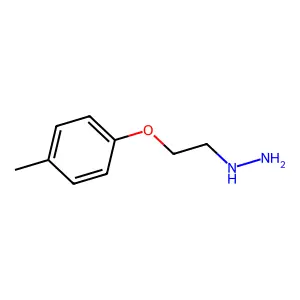 1-(2-(p-tolyloxy)ethyl)hydrazine structure