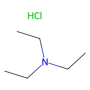 TRIETHYLAMINE HYDROCHLORIDE structure