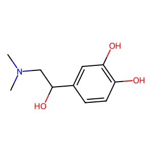 N-Methylepinephrine structure