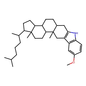 Compound C34H51NO structure
