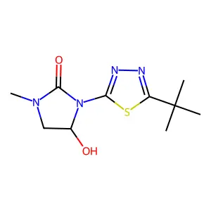 Compound C10H16N4O2S structure