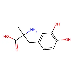methyldopa structure